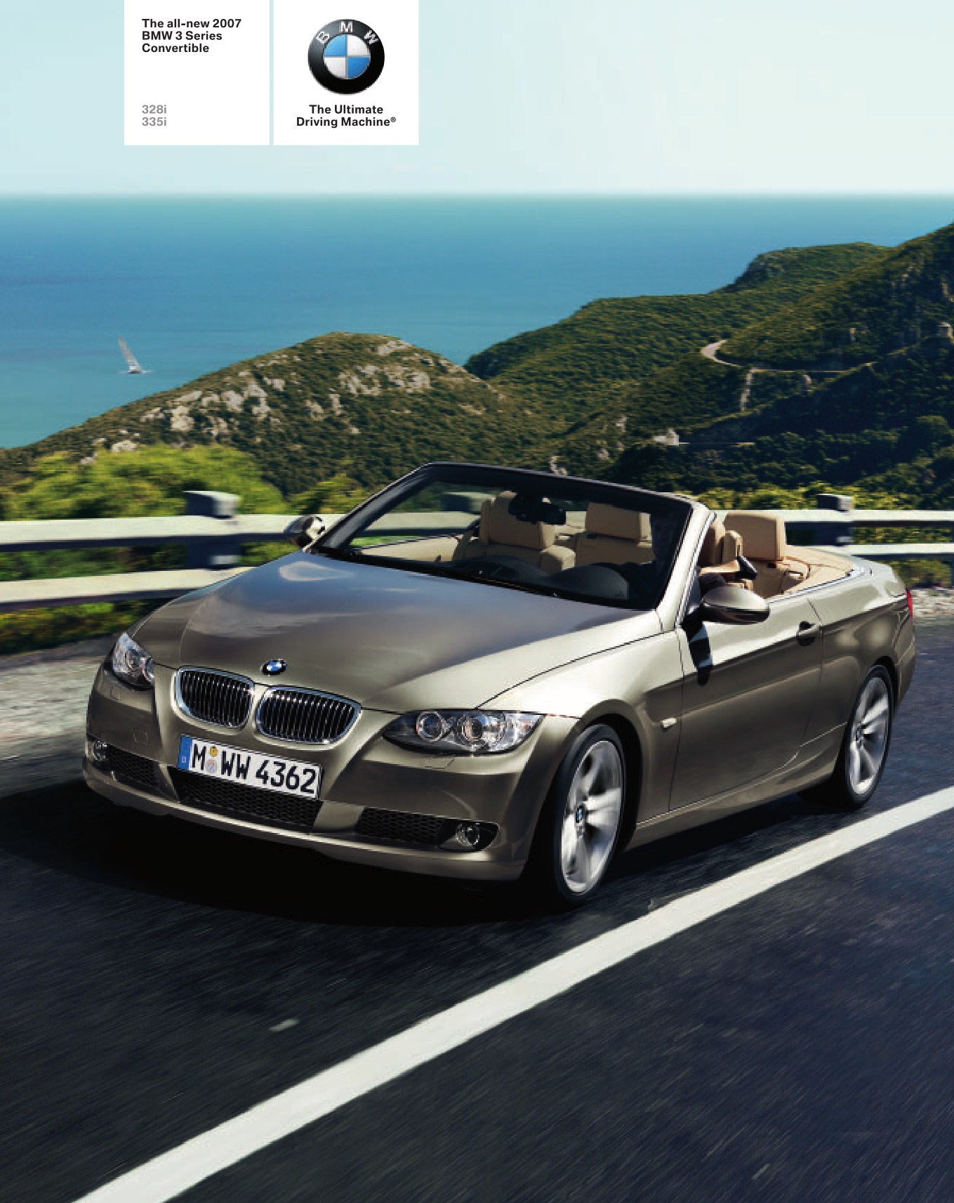 2007 BMW 3-Series Convertible Brochure Page 8